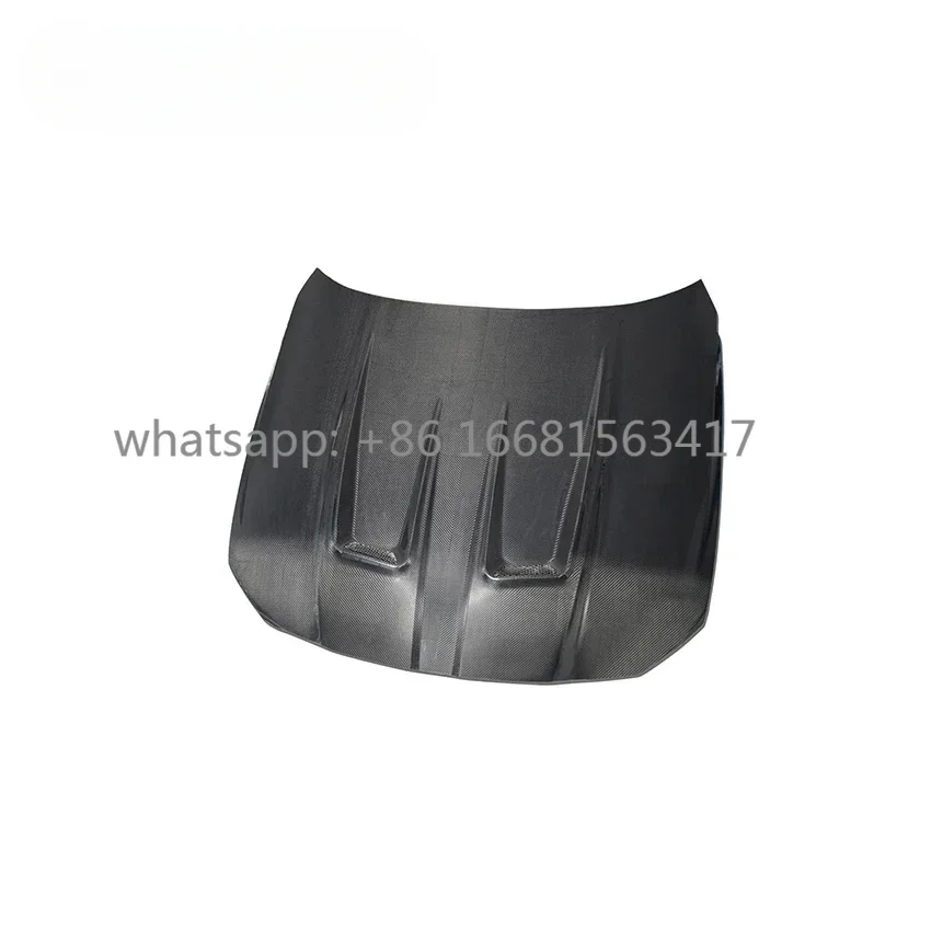 Крышка капота двигателя из сухого углеродного волокна для разработки данных