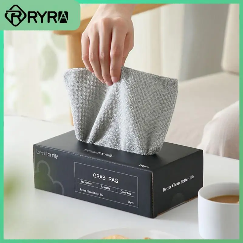 Soft And Comfortable Kitchen Easily Adsorb Multiple Oil Stains Absorbent Not Easy To Shed Hair Household Microfiber Fabric