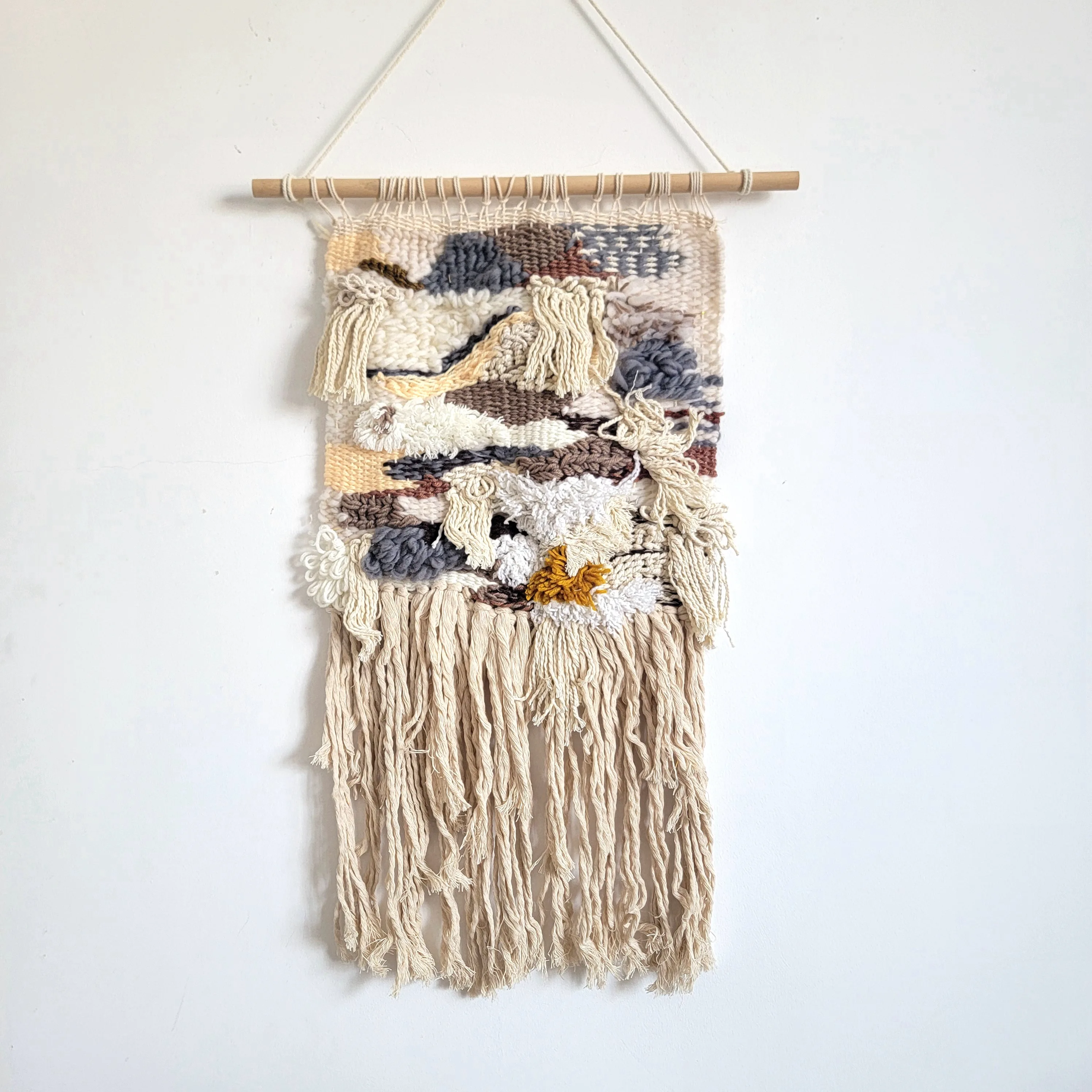 Ткацкий гобелен-украшение для дома-акрил-ручное плетение-Украшение стен