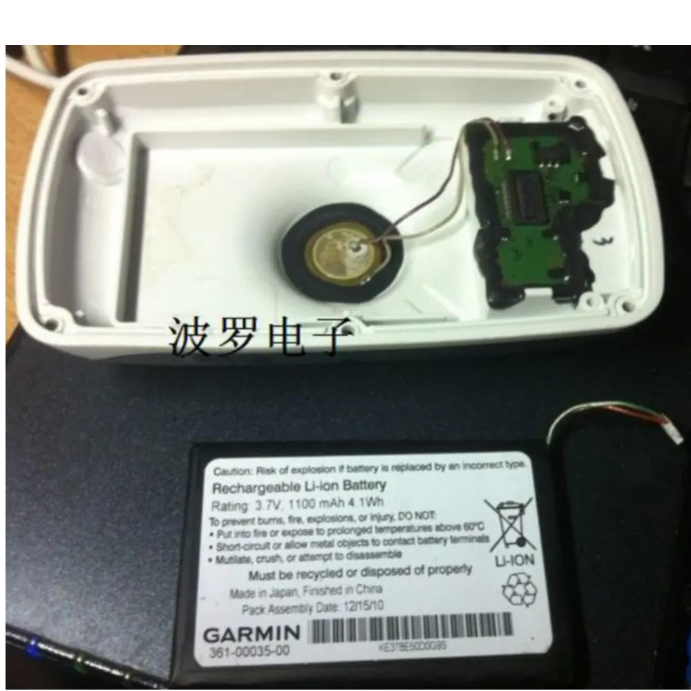 

Original size battery 1100mAh For GARMIN EDGE 810 EDGE 800 361-00035-00 Li-ion bicycle Handheld GPS Batteries+tools