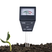soil moisture meter plant moisture meter 2 in 1 soil ph meter soil hygrometer sensor for gardening farming indoor and outdoor