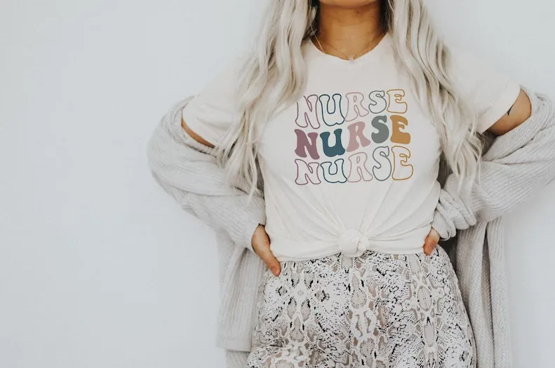 

Groovy Nurse Shirt New Future Nurse Gift Idea Nursing School Student Grad Shirts Cute Nurse Life Shirt Funny Graphic Tees