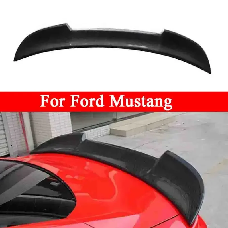 Для Ford Mustang 2015-2022 MMD стиль хвостовые плавники из углеродного волокна спойлер