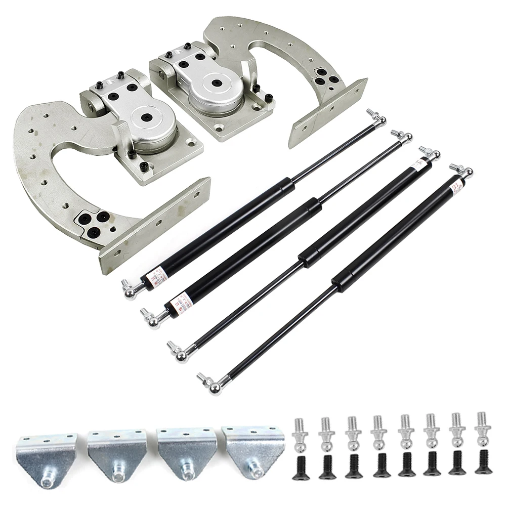 

Auto Modification Door Open Parts Adjustable 90 Degree Automatic Universal Lambo Door Hinges Kit for Car