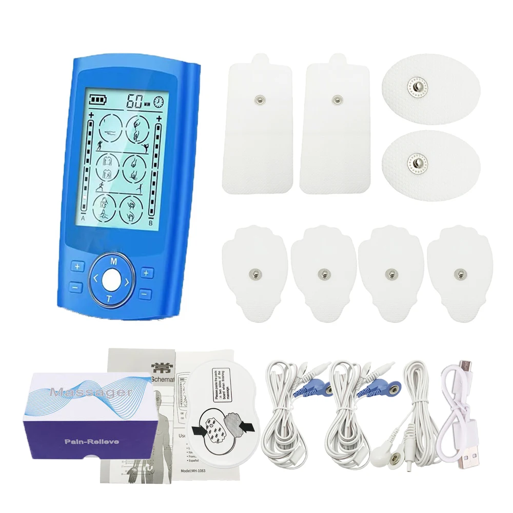 

24 Modes Health Care Body Massage Electric EMS Muscle Stimulator TENS Unit Electronic Pulse Meridians Physiotherapy Massager