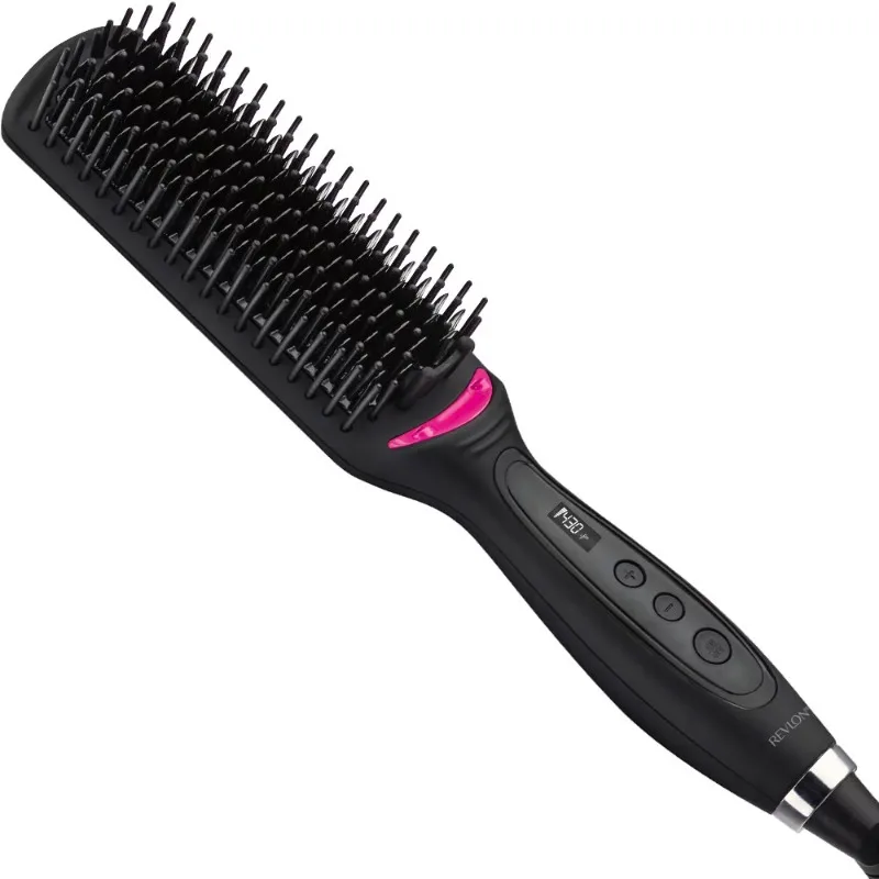 

Revlon Pro Collection Extra Long Hair Straightening Brush, Black