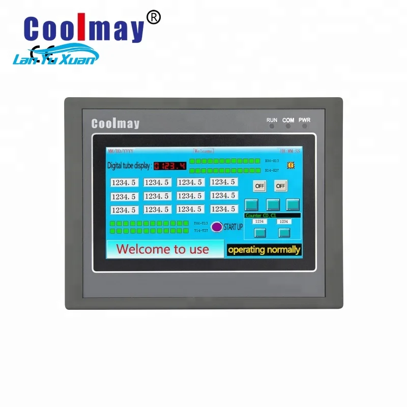

4.3 inch practical industrial sprinkler controller HMI/PLC all-in-one for agricultural irrigation