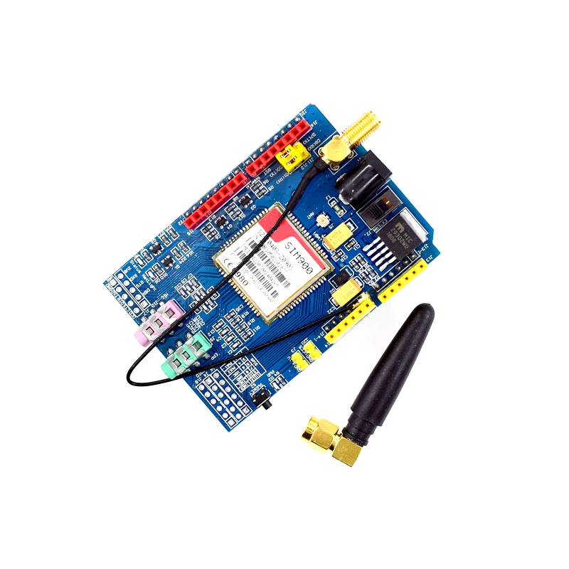 Модуль SIM900 4 частоты \ макетная плата GSM GPRS SMS беспроводная передача данных для