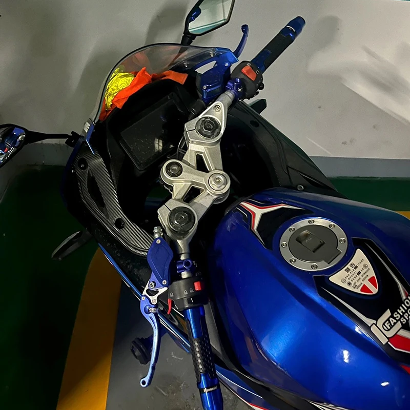 Для KYMCO Downtown 125 200 250 300/i 350i k-xct 300 Xciting 400/i CV3 ручки руля мотоцикла заглушка на концах
