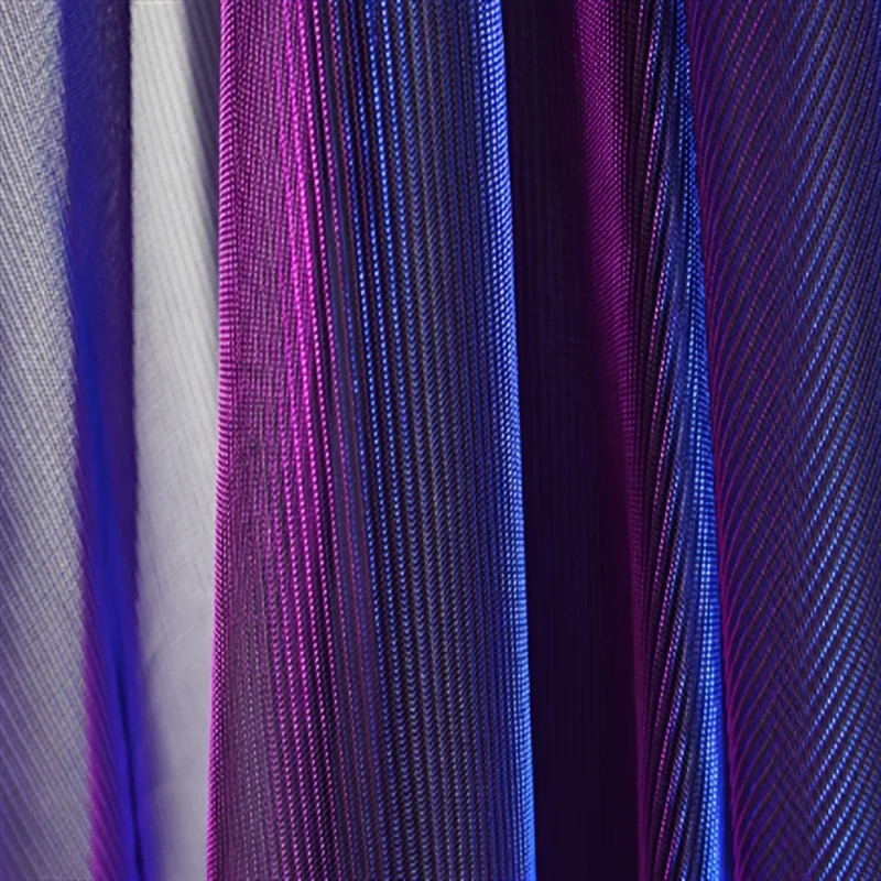 Фото 3 ярда/лот, блестящая лазерная иллюзионная ажурная сетчатая ткань Yulle, французское высококачественное свадебное кружево, роскошная ткань для свадебных платьев №5
