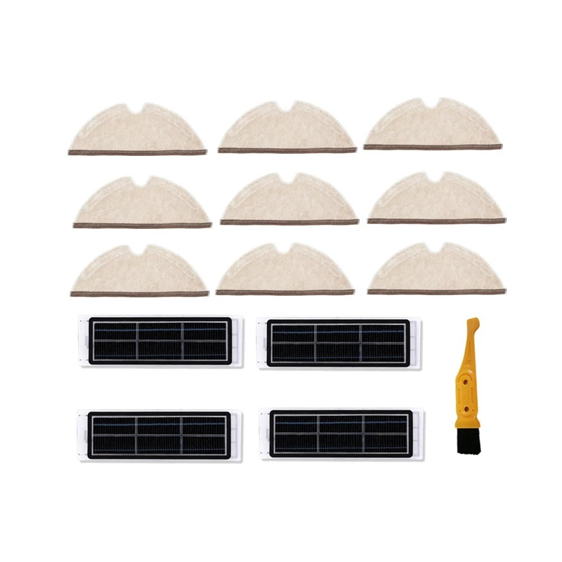 

HEPA, запасная моющаяся ткань для швабры, детали для Xiaomi Robotic S50-S55 S5 Xiaomi, Xiaowa E2 E3 E4