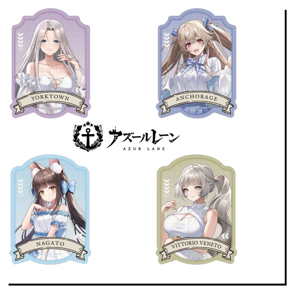 Игра аниме Azur Lane акриловая фигурка милый брелок персонажи косплея орнамент