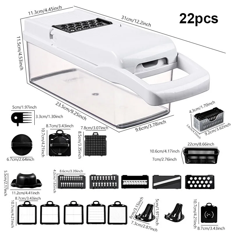 Кухонный измельчитель овощей из нержавеющей стали