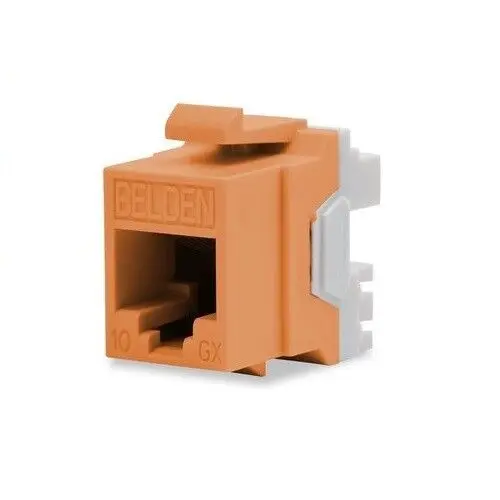 Фото Модульный разъем Belden AX104156 AX104154 10GX Cat 6A RJ45 KeyConnect, синий, AX104154 AX104156 №3