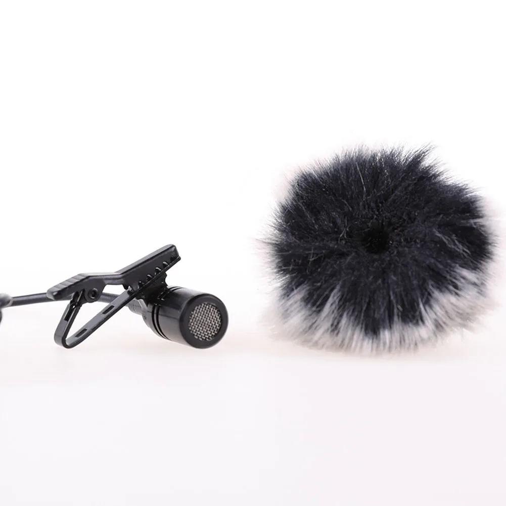 

Mic Muff Wind Muffs Microphone Muffs Musical Instruments Fleece Cover Clip-on Lavalier Mic Furry Windshield Mic Soft Comfortable