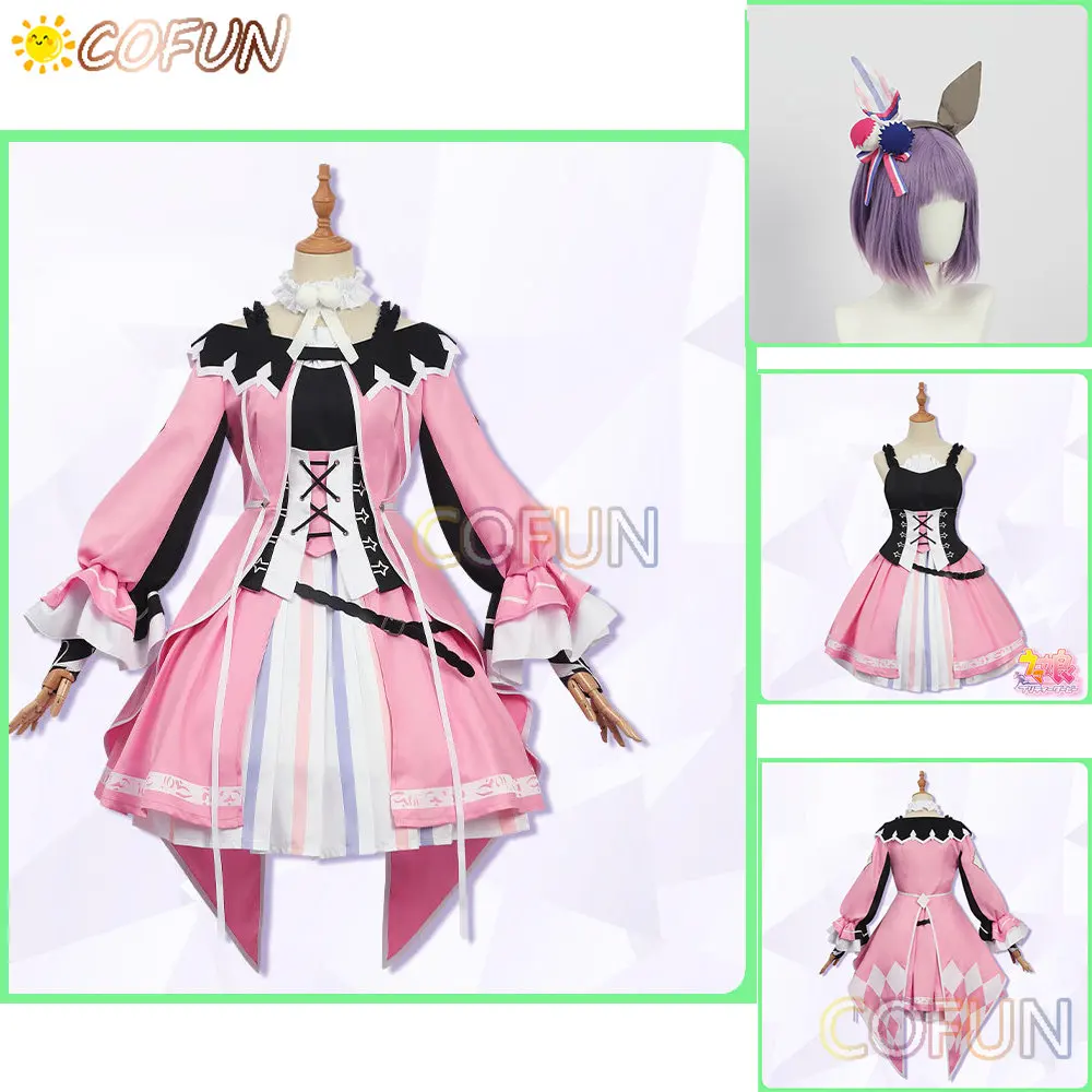 

Umamusume:Pretty Derby Butterfly Sting Cosplay Costume Halloween Party Outfit Anime Clothes Women Men Game Sweet Lovely Dress