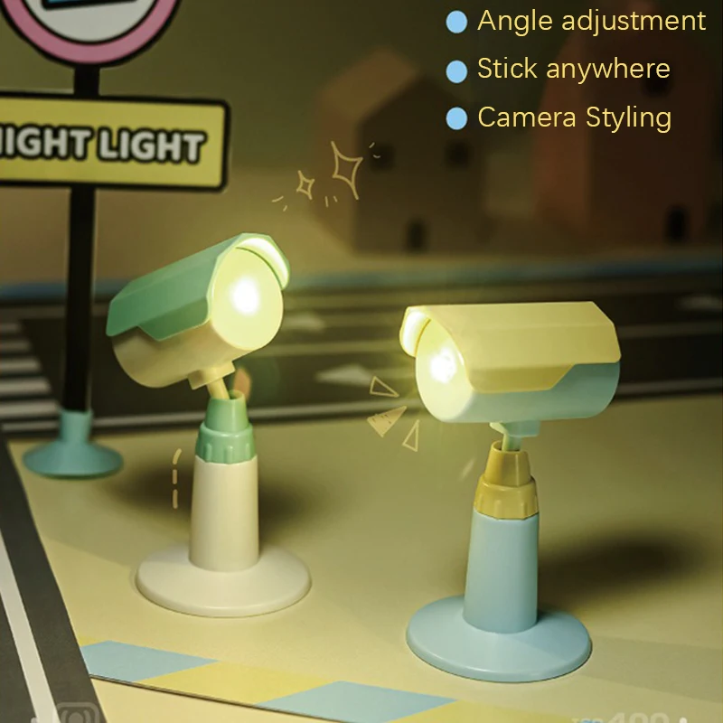 Компактная складная настольная лампа для детской комнаты