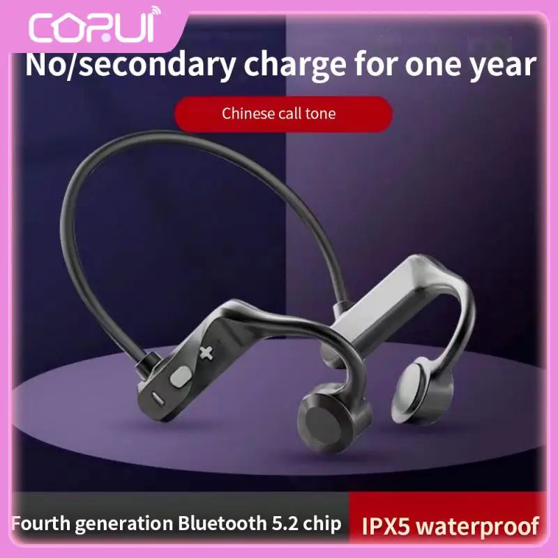 

Wireless Stereo Bone Conduction Headphone 0 Delay Earphone Waterproof Headset Earphones For Running Gaming