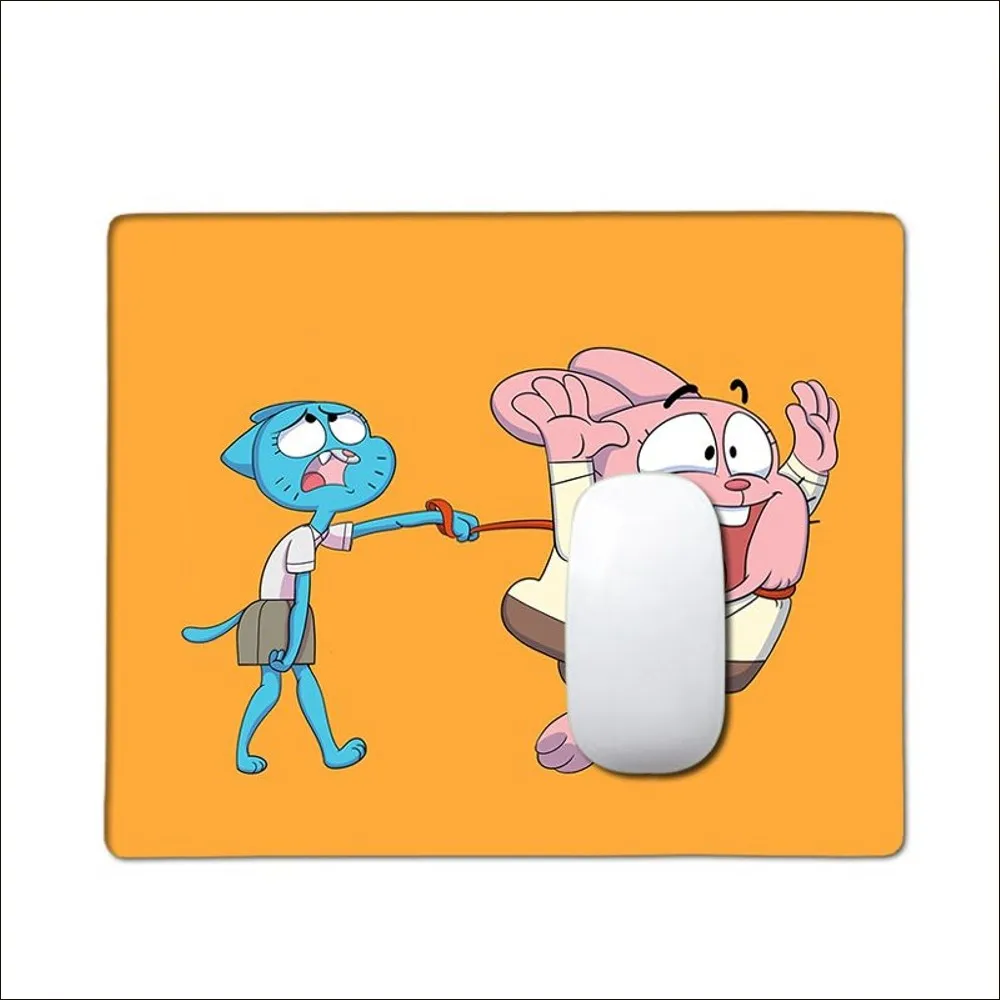 Коврик для мыши Gumballs-Darwins-Amazings-World маленький офисный коврик компьютерного стола