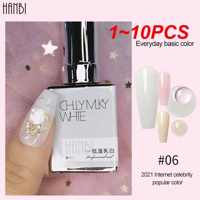 

1-10 шт., Прозрачный Гель-лак для ногтей, 15 мл