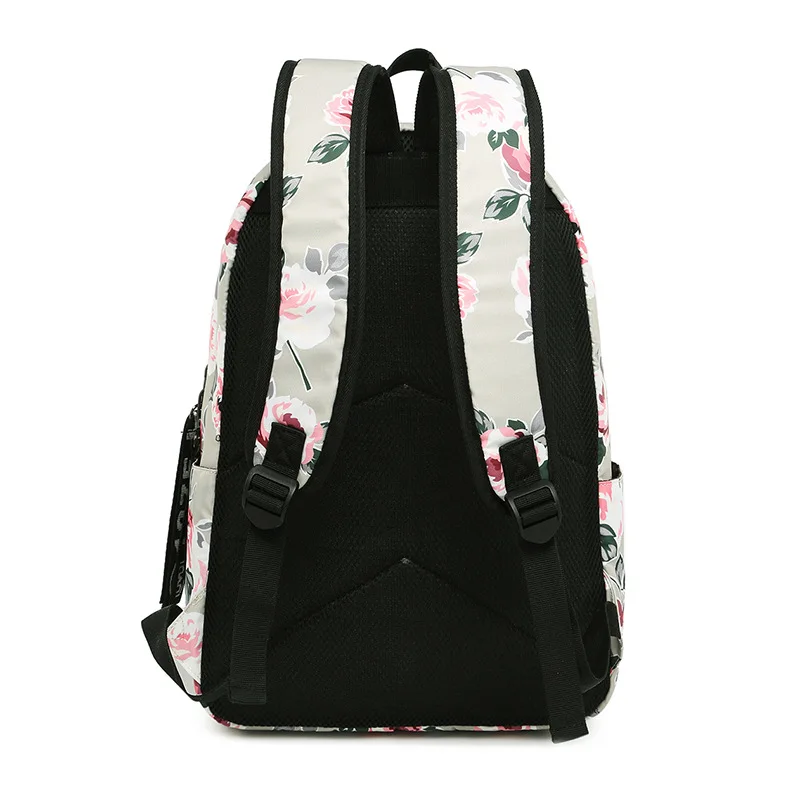 Chinese Style Floral School Backpack Flowers Backpacks for Teenage Girls School Bags Laptop Computer Bag Schoolbag Gift