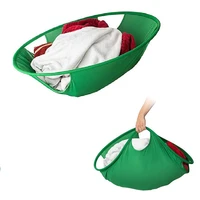 53cm63cm portable foldable laundry basket collapsible hamper oval tub cloth storage baskets home dryer helper clothes carrier