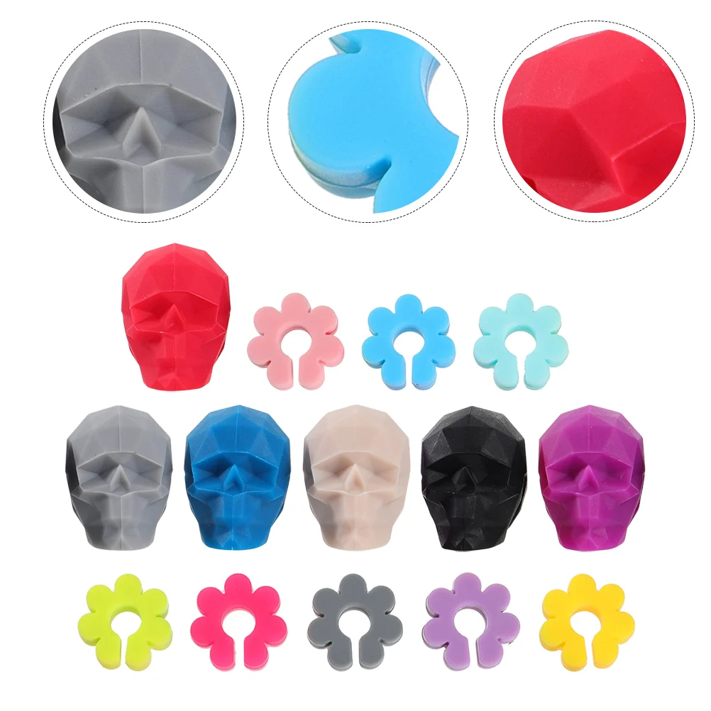 

Markerssilicone Glasses Charms Drink Tagsidentifier Cocktail Drinking Stickers Clips Charm