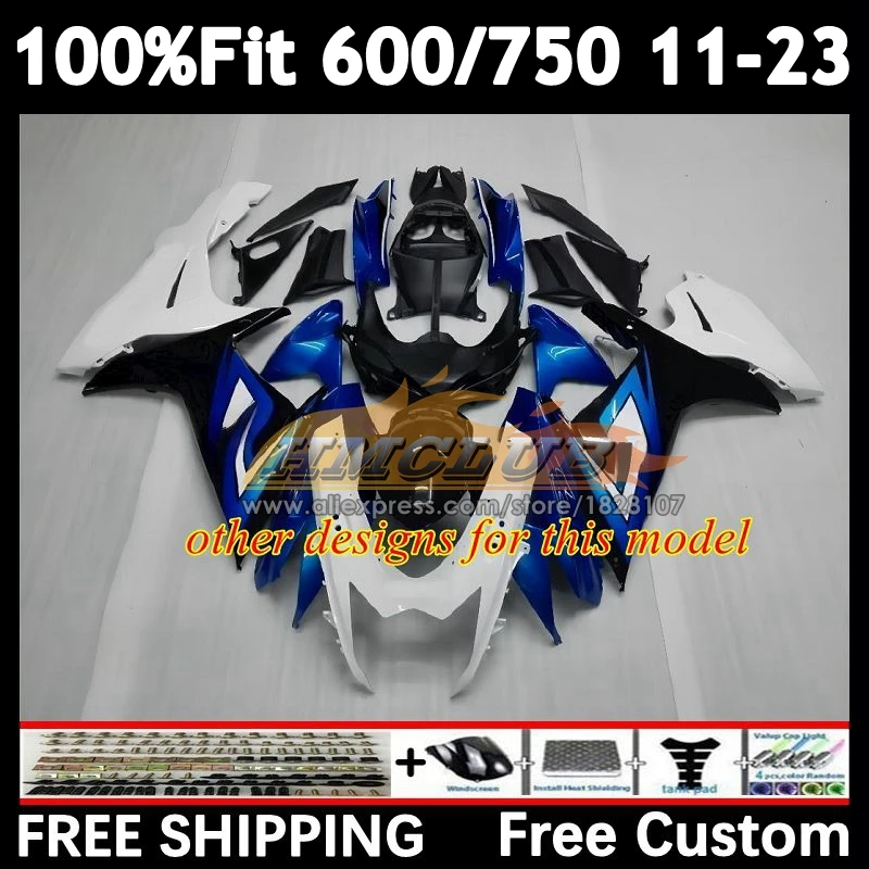 Черный корпус обтекателя Для SUZUKI GSXR 600 750 2011 2012 2013 2014 2015 2016 16No.77 K11 GSXR600 GSXR750 11 12 13 14 15 16