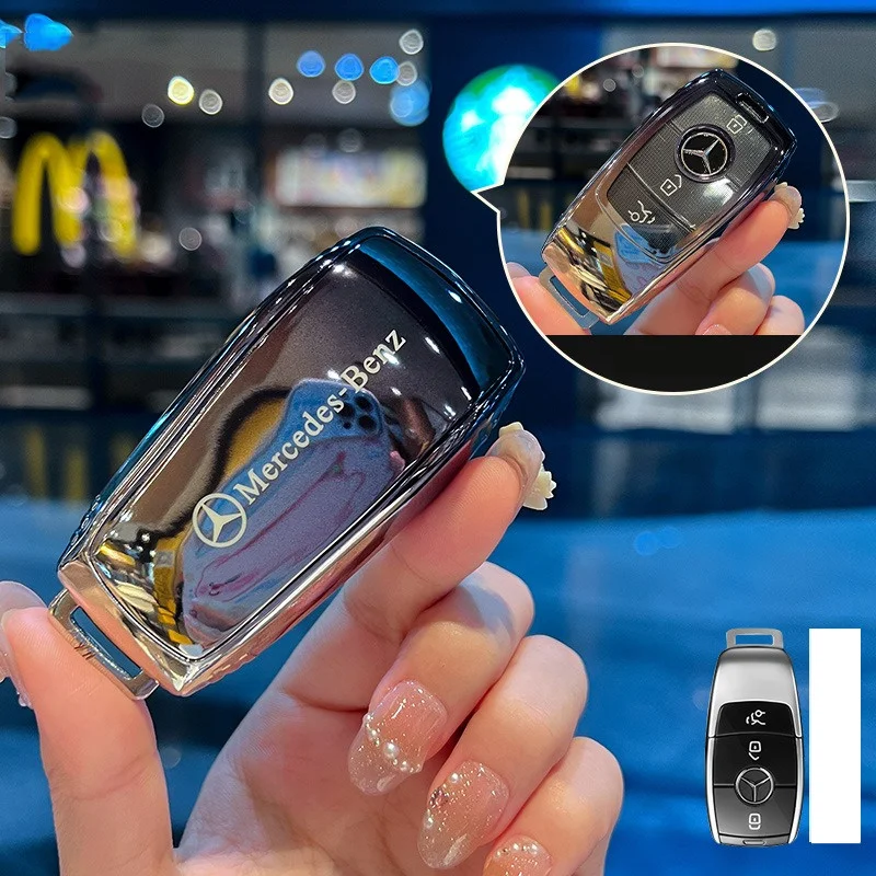 Чехол из ТПУ для автомобильного дистанционного ключа, чехол для Mercedes Benz A B C E R Class GLS GLA GLK GLC CLS CLA AMG W204 W205 W212 W463 W176 (art.: 3920ca481e022) - 3920ca481e022