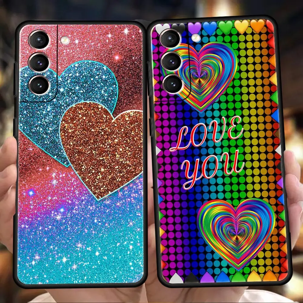 

Love Girl Gift Phone Case For Samsung S20 S21 S22 FE Note S21 20 10 Ulrta S10 S10E S9 M21 M22 M32 M31 5G Plus TPU Shell Fundas