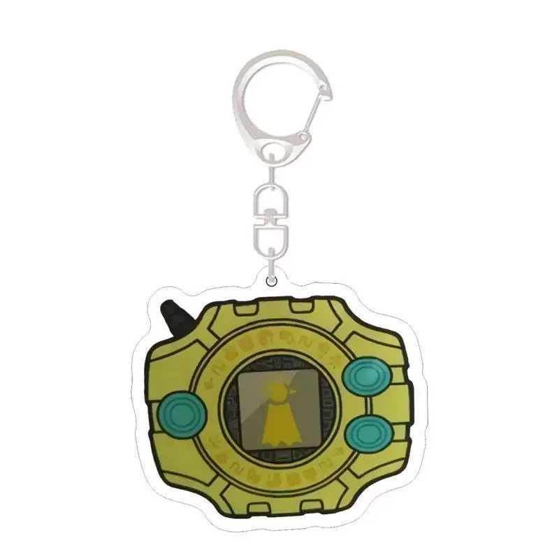Акриловый брелок-подвеска Digimon Anime Merchandise Digivice Evolution Badge, прозрачный, ручной работы, подарок для лучшего друга (art.: 3920dbf69e7b4) - 3920dbf69e7b4