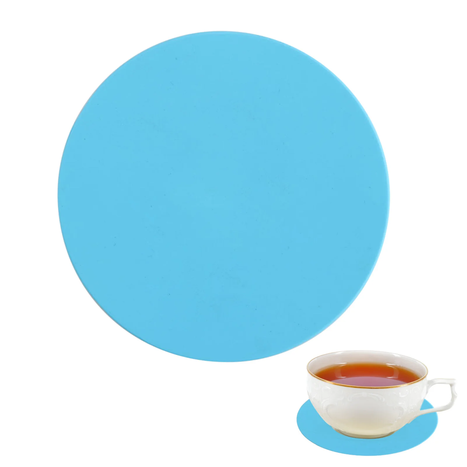

Rubber Jar Opener Grippers Versatile Bottle Opener Gripping Pad For Jars Easy Opening Solid Color Round Kitchen Table Coaster