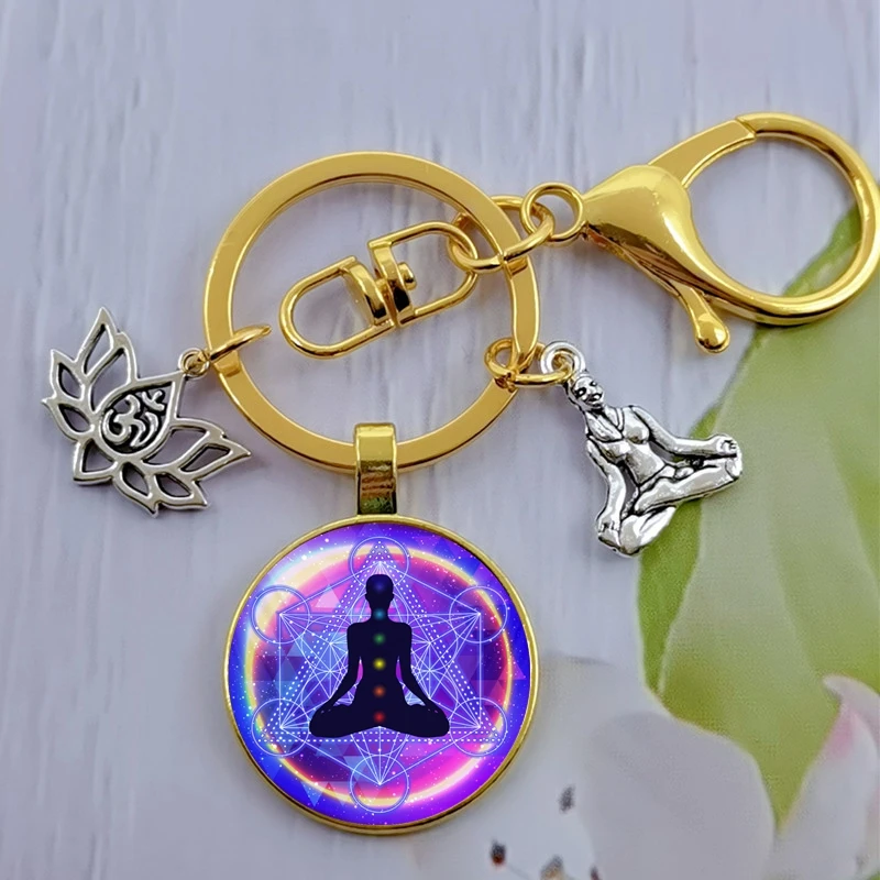 Новая мода 7 Чакр Йога Медитация планета Будда чакра медитация Рейки Исцеление