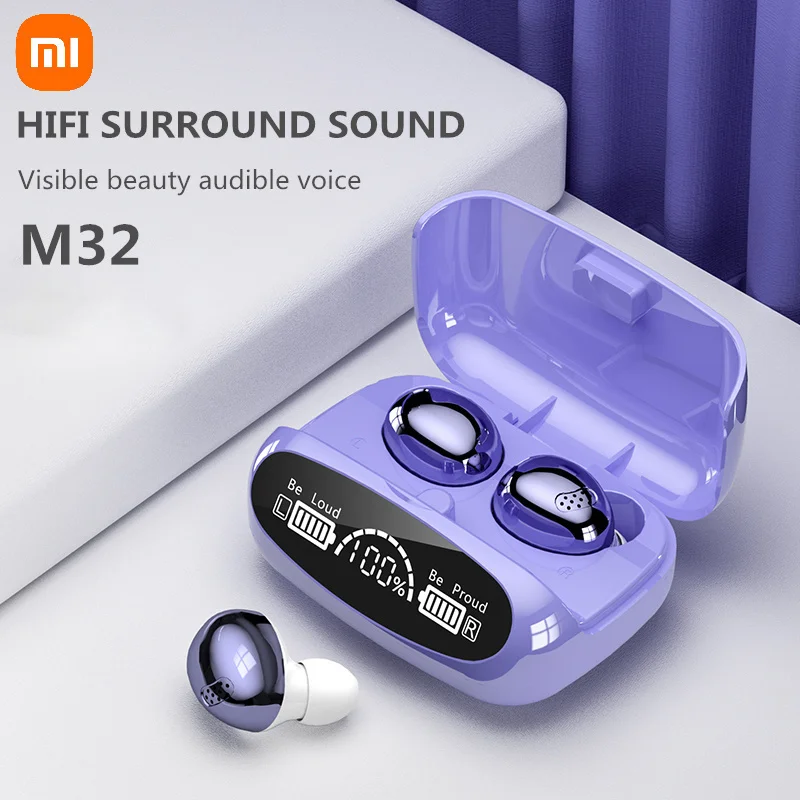 

Xiaomi Wireless Headphones Stereo Earphones Bluetooth-5.1 Sport Waterproof Earbuds Headset With Microphone 2000mAh Charging Box