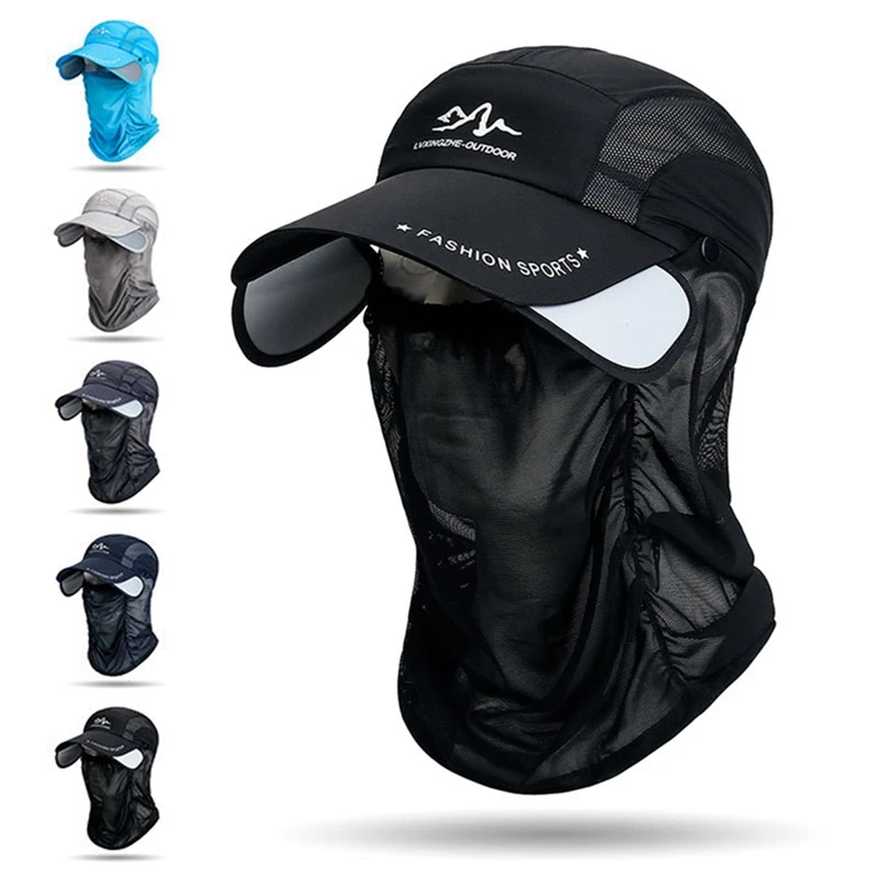 

Шляпа для рыбалки, летняя быстросохнущая Рыбацкая шляпа с защитой от УФ лучей, складная рыбалка, кемпинг, пешего туризма, гребли, Регулируемая шляпа, мужская шляпа от солнца