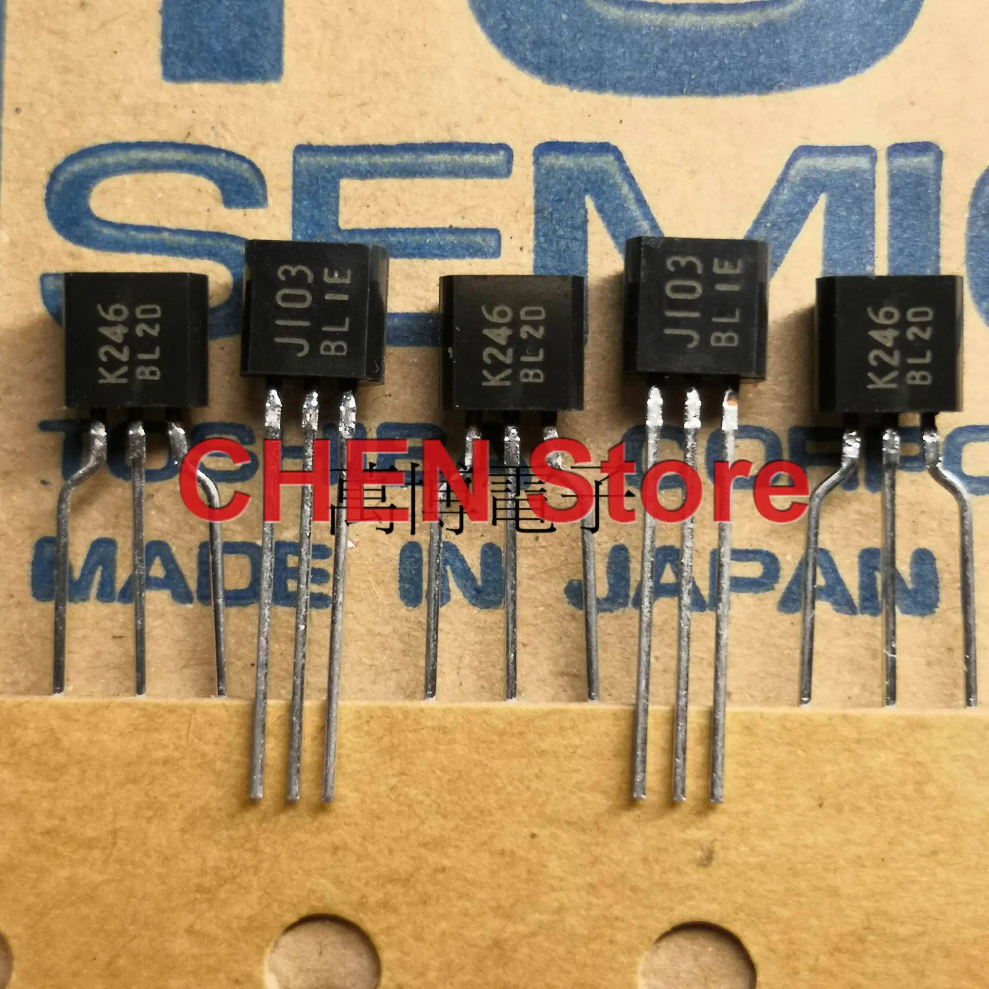 Новый оригинальный 2SK246 2SJ103 to-92 транзистор K246 J103 BL аудио усилитель мощности 2SK246-BL 2SJ103-BL аудио Пара трубок, 10 пар