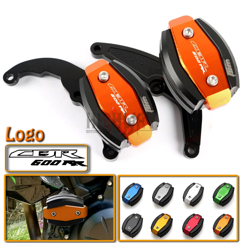 

Motorcycle Crash Pad Protector CNC Engine Cover Frame Sliders Falling Protection For HONDA CBR600RR F5 CBR 600 RR 2007-2008