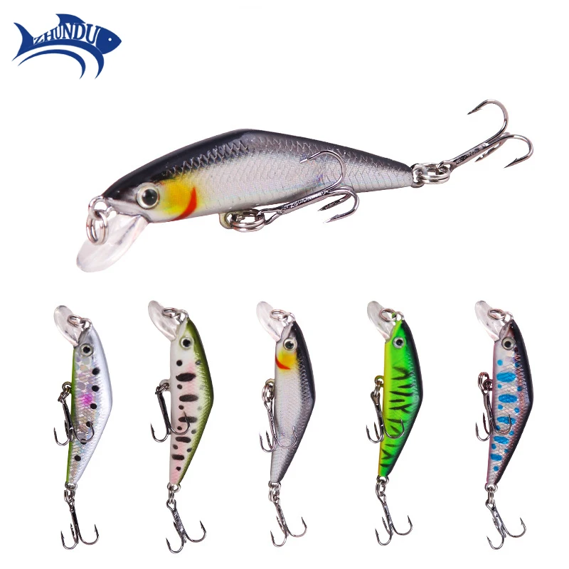 

7CM/3G Aorace Mixed Minnow Fishing Lure Set Wobbler Crankbait Isca Artificial Hard Bait Carp Mini Fishing Lures Pesca Tackle