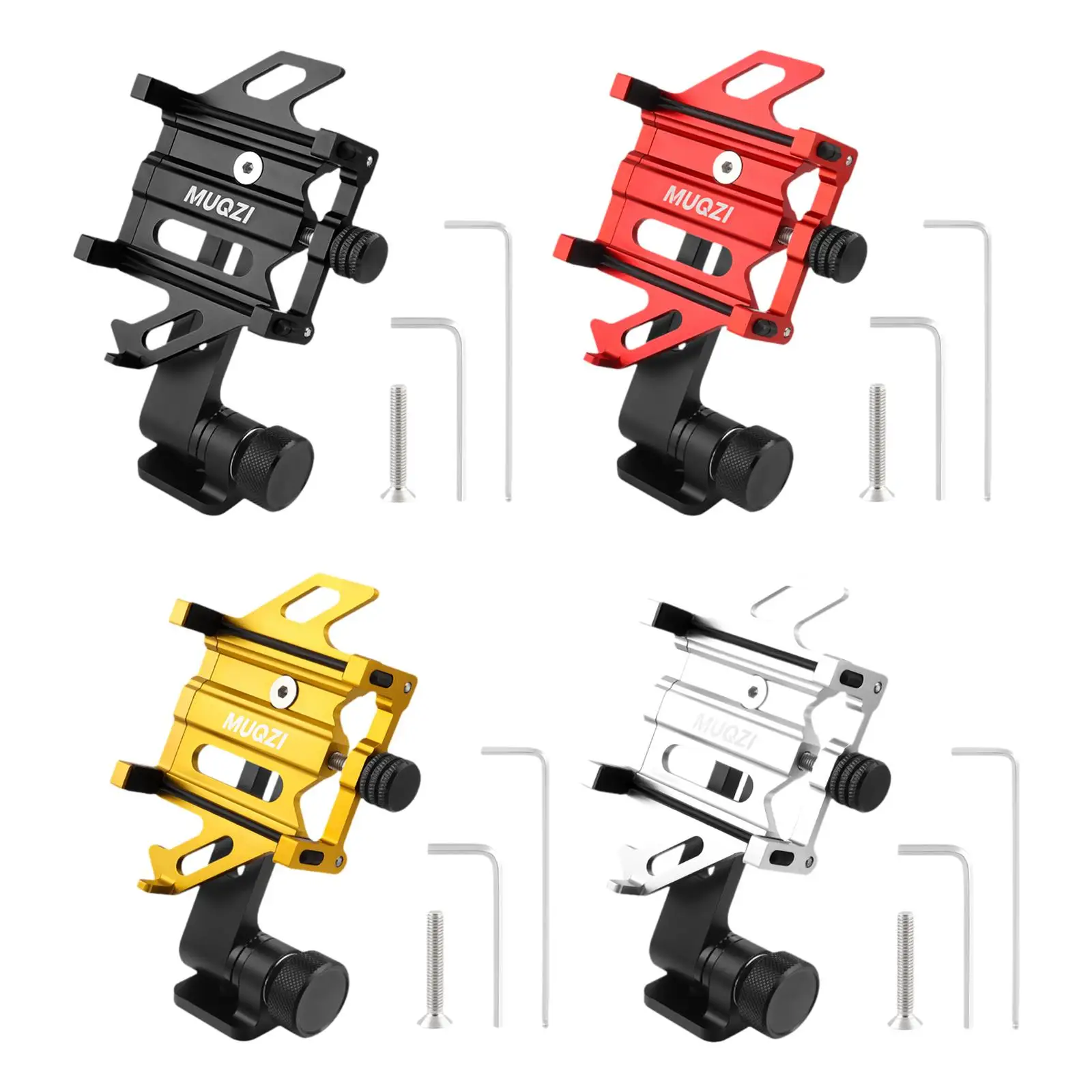 na rowerze uchwyt telefon rowerowy solidny wspornik pięć pazurów mocujących klips do telefonu zacisk kierownicę rowerów szosowych zewnątrz