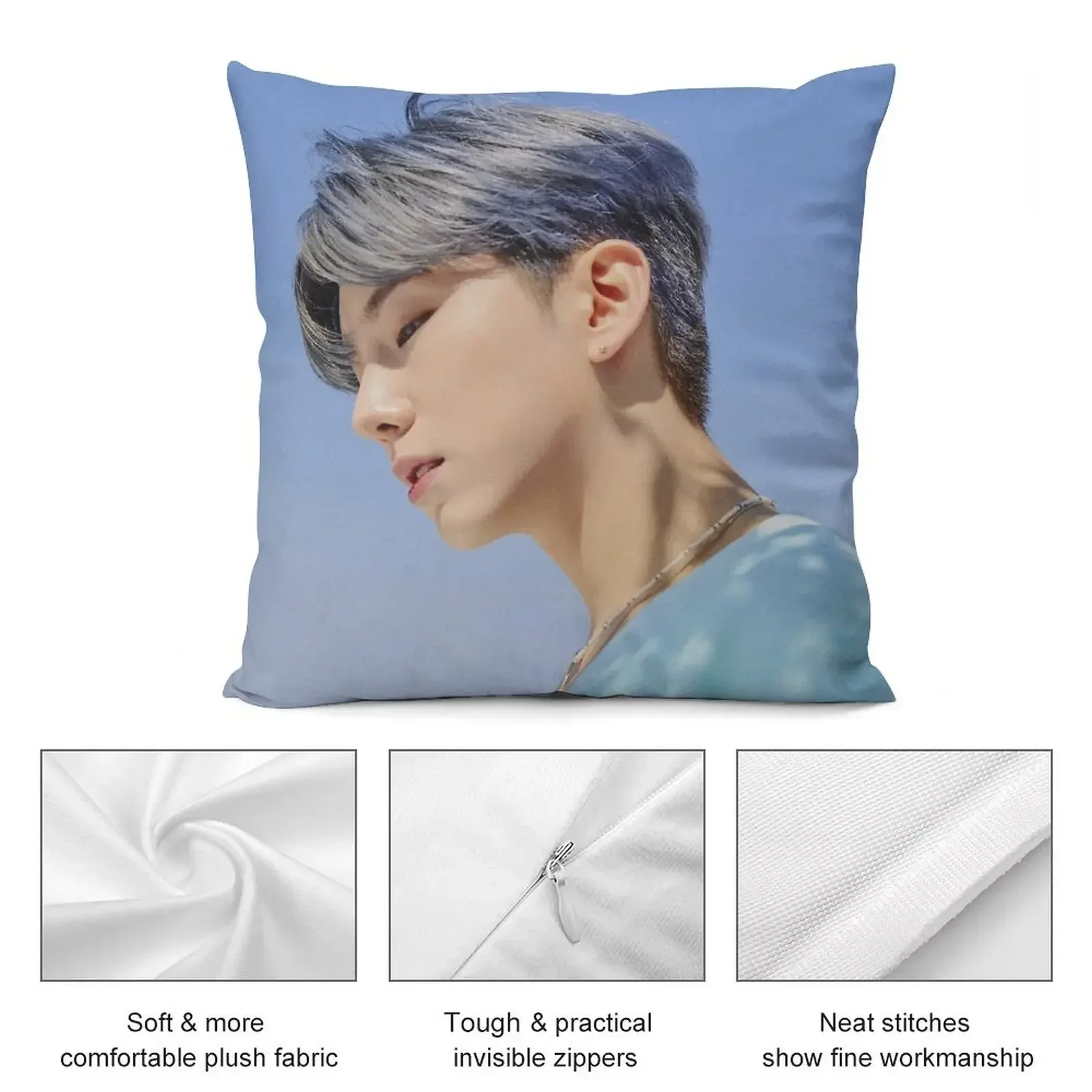 Kihyun Fantasia X Декоративная подушка Мраморный чехол Подушки для детской подушки