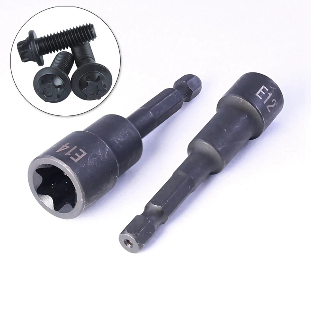 Набор торцевых головок Torx Star 1/4 дюйма женские торцевые ключи типа E головка E8 для