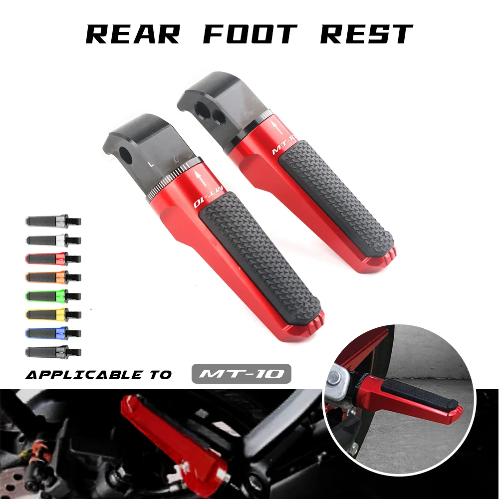 

Мотоциклетные аксессуары CNC алюминиевые задние Подножки Пассажирские подножки для YAMAHA MT10 MT-10 FZ10 SP 2016-2020