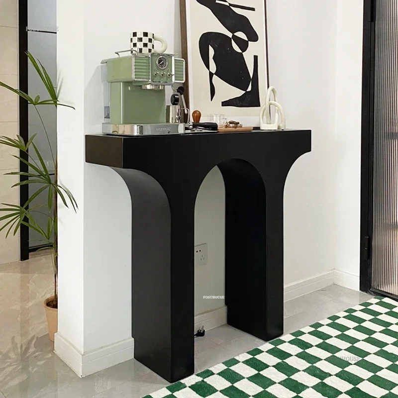 Французский простой консольный столик украшение для коридора отеля настольный