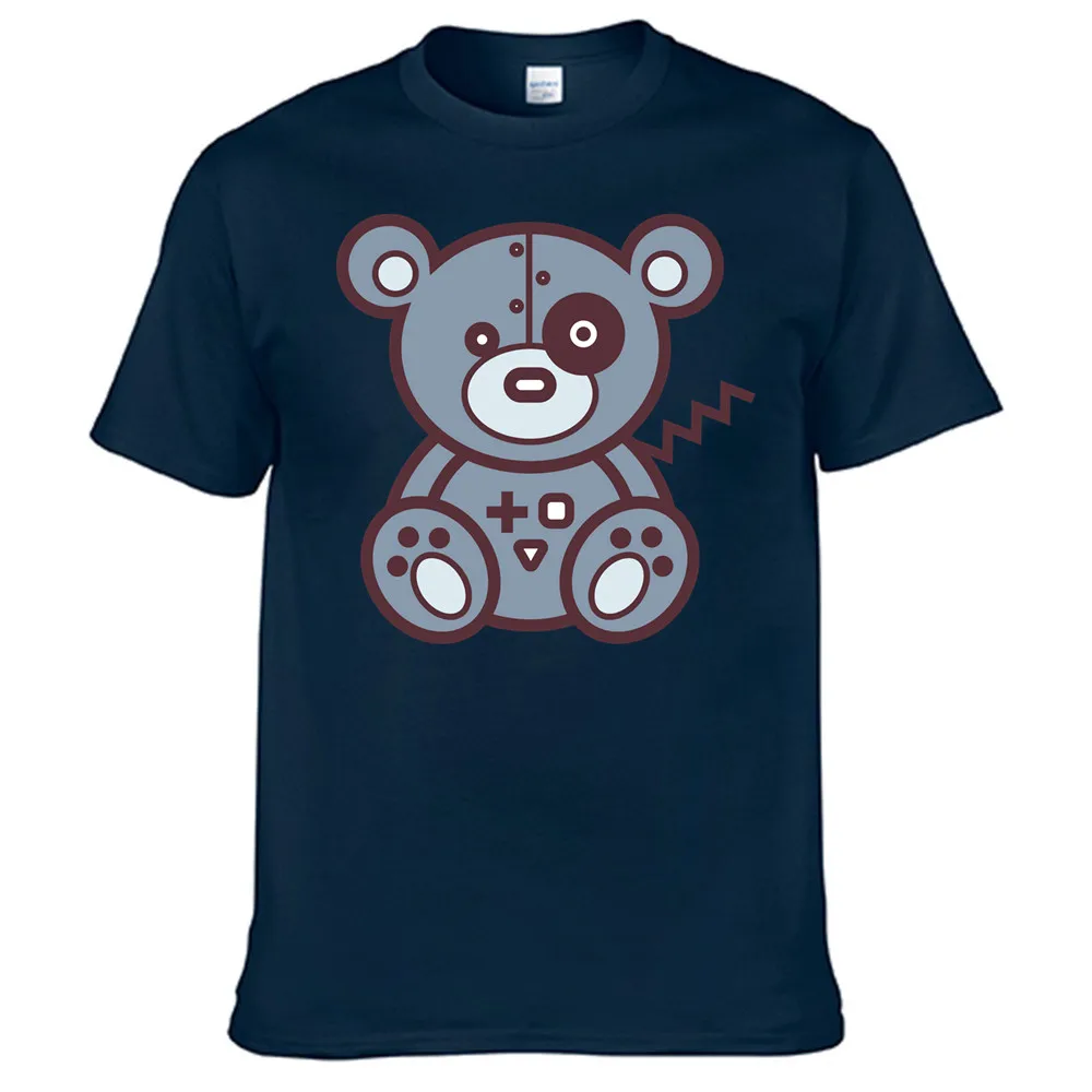 

Teddy Bear Robot New T Shirt For Men Limitied Edition Unisex Brand T-shirt Cotton Amazing Short Sleeve Tops
