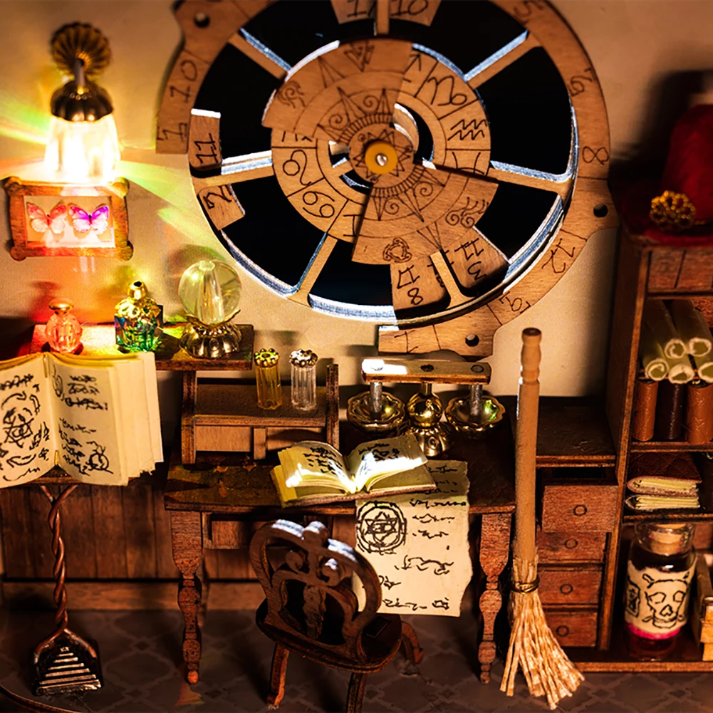 Кукольный домик сделай сам деревянный миниатюрный набор мебели фоторамка