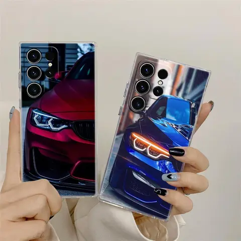Мужской крутой бренд спортивного автомобиля S25Ultra чехол для Samsung Galaxy S25 S24 S23 Ultra S20 S21 FE S22 Plus A56 A55 A26 5G чехол для телефона
