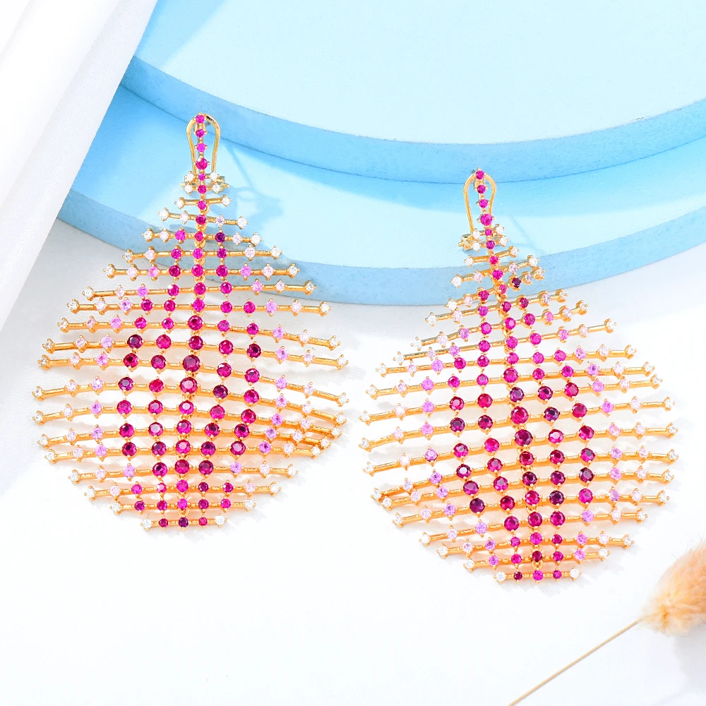 

Soramoore Retro Vintage Statement Drop Earrings Geometric Long Dangle Earrings for Women Wedding Party Christmas Gift Wholesale