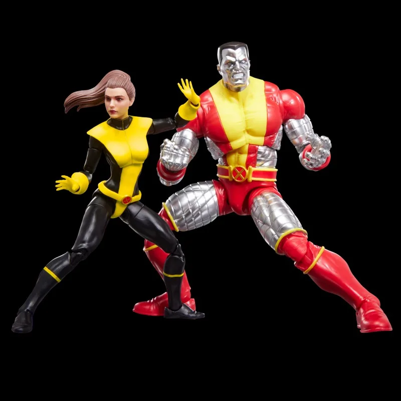 Фото В наличии: Набор Hasbro Marvel Legends X-Men: Фантом Кэт и Колоссус, подвижная модель робота-куклы, коллекционная игрушка, подарок. №5