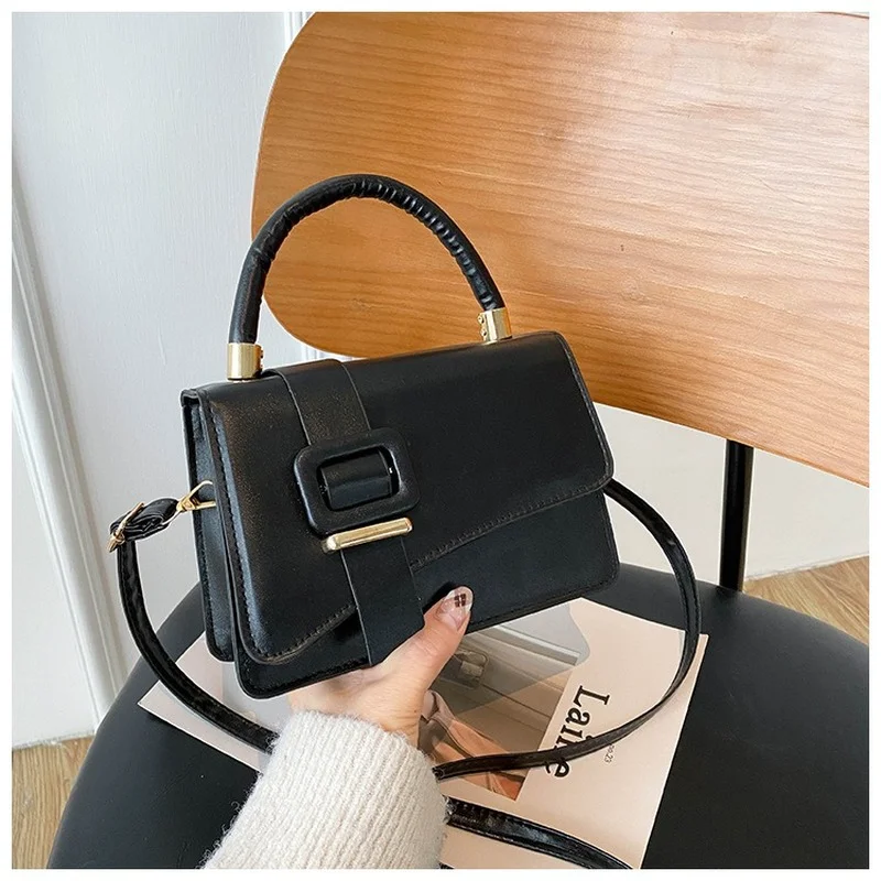 

High Quality PU Leather Woman Handbags Luxury Designer Female Shoulder Bag 2022 New Fashion All-match Messenger Small Square Bag