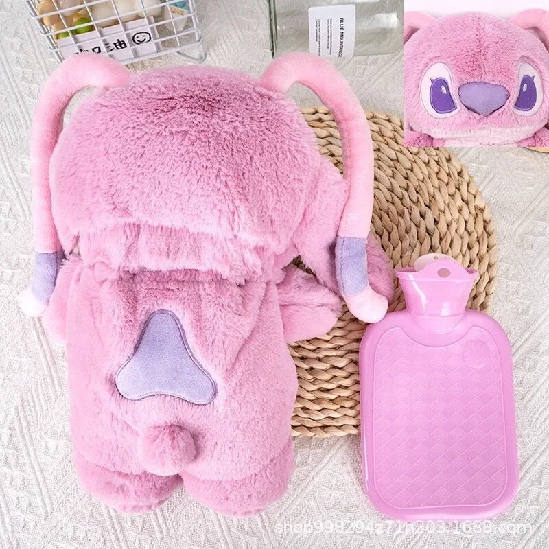 Плюшевая грелка для рук Disney Stitch Angel Lotso Горячая Женская Подарок Для Подружек